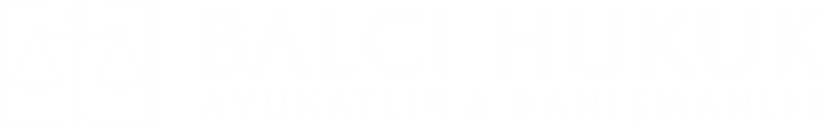 Balcı Hukuk Danışmanlık - İstanbul Avukat Beyaz Logo